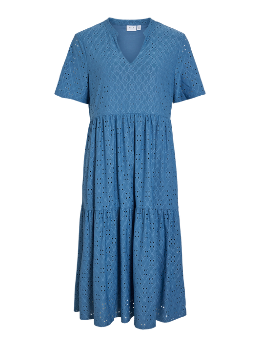 VIRUDA Dress - Coronet Blue