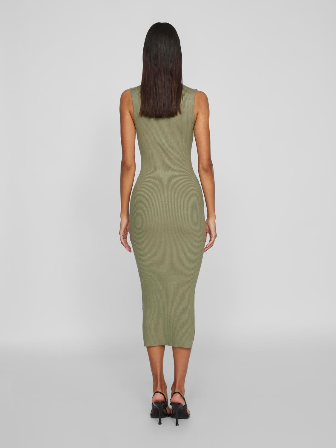 VISTYLIE Dress - Oil Green