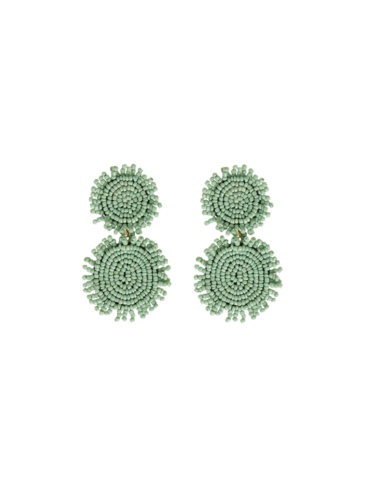 VINAVA Earrings - Oil Green