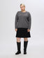 SLFLULU Pullover - Medium Grey Melange