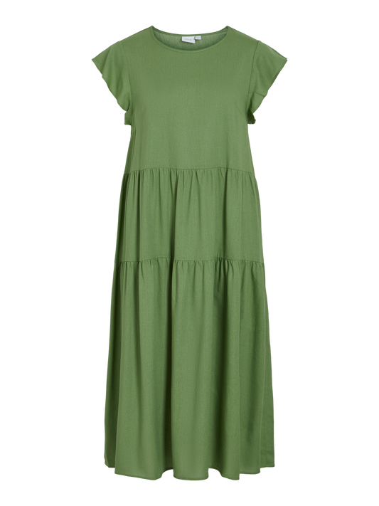 VISUMMER Dress - Oil Green