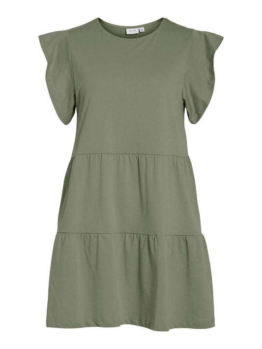 VISUMMER Dress - Oil Green