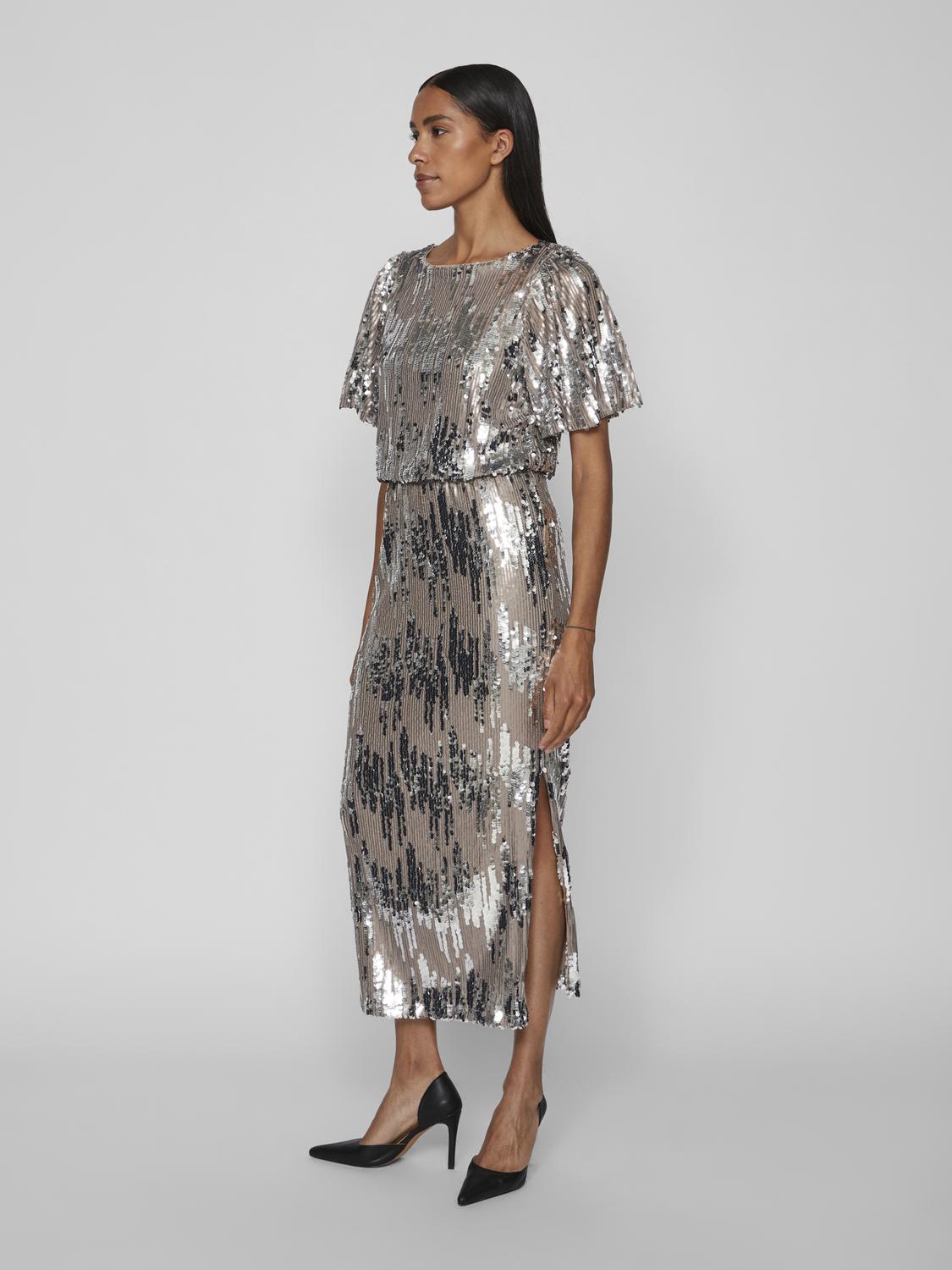 VIAMAYA Dress - Silver