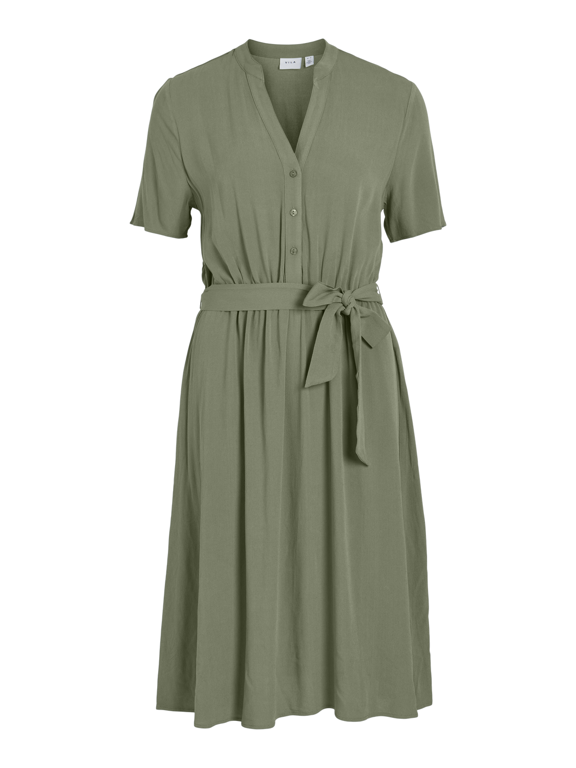 VIMOASHLY Dress - Oil Green